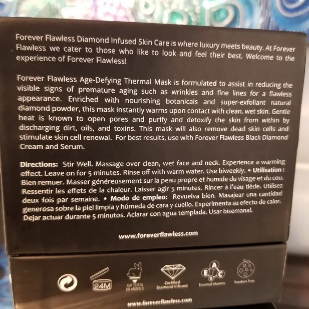 Black Diamond Infused Age defying Thermal Mask 50 Grams